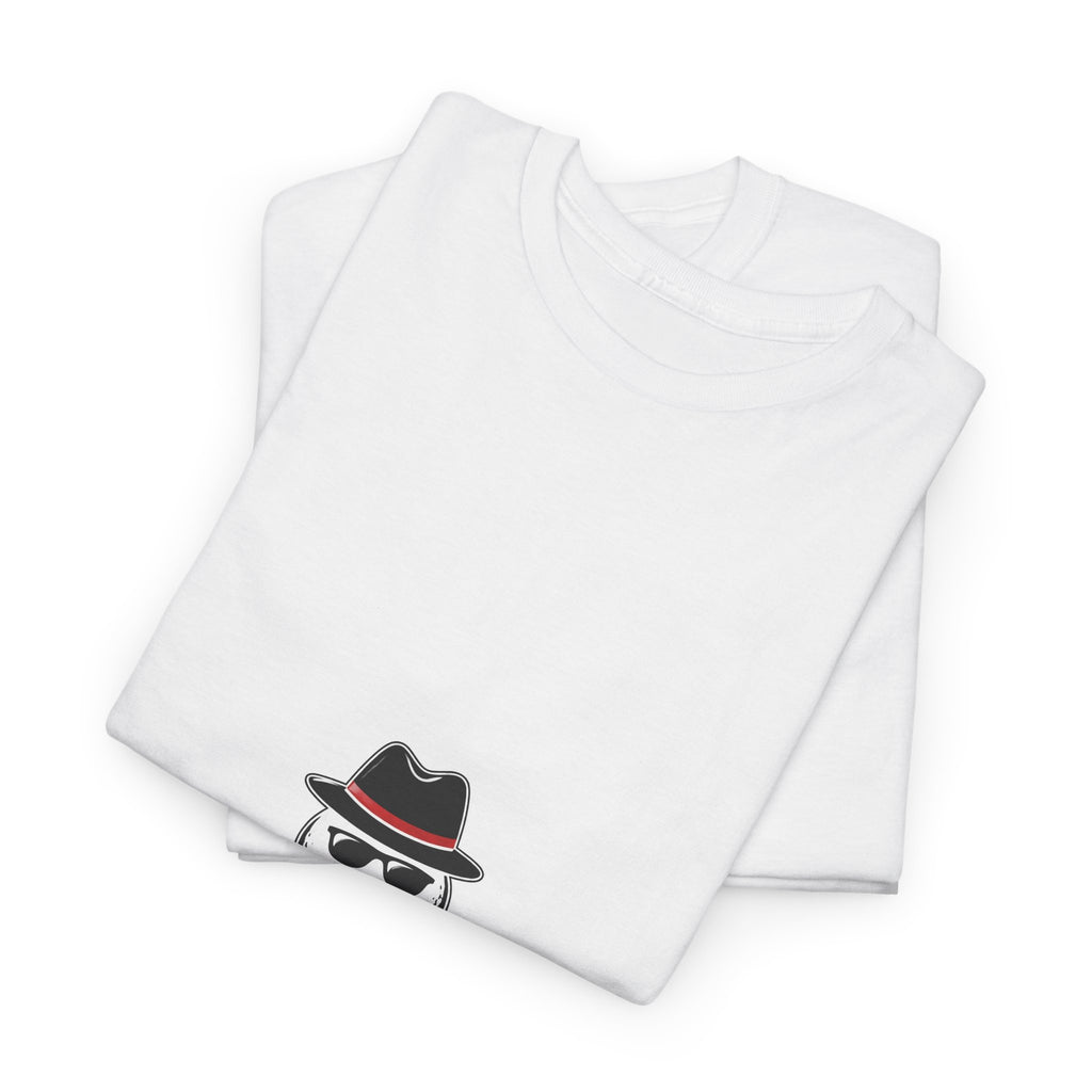 Secret Rounds Golf – Master Logo (White Unisex Tee)