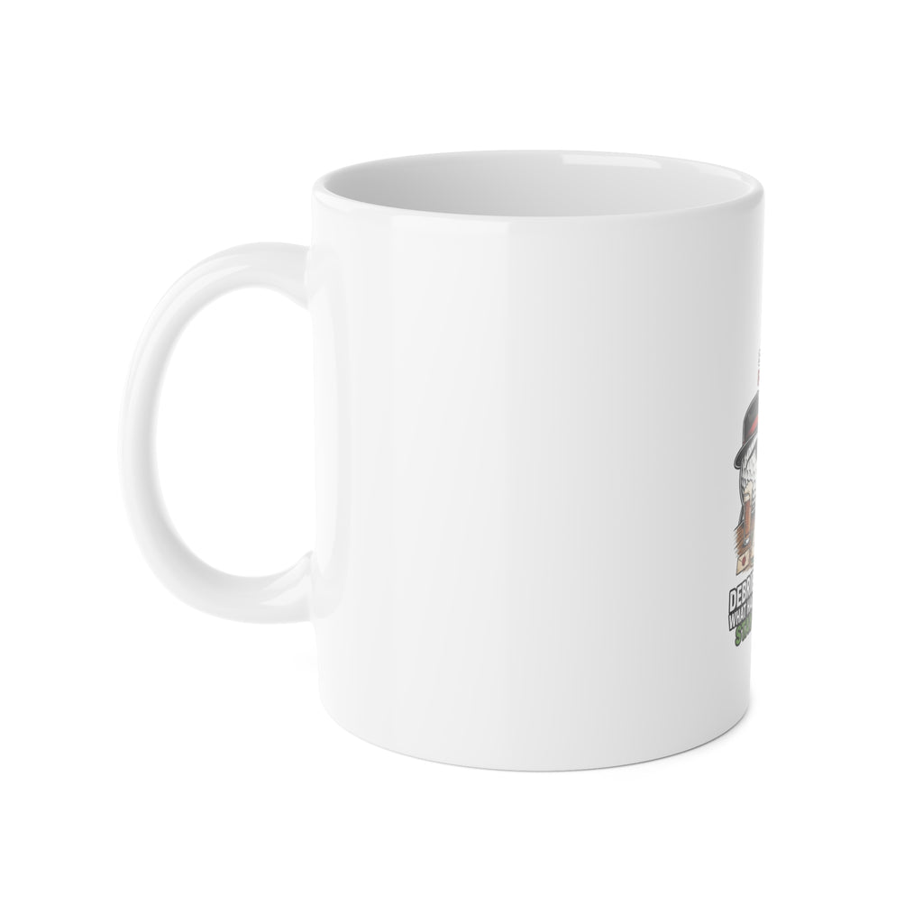 Secret Rounds Golf – Debrief (White Mug 11oz)