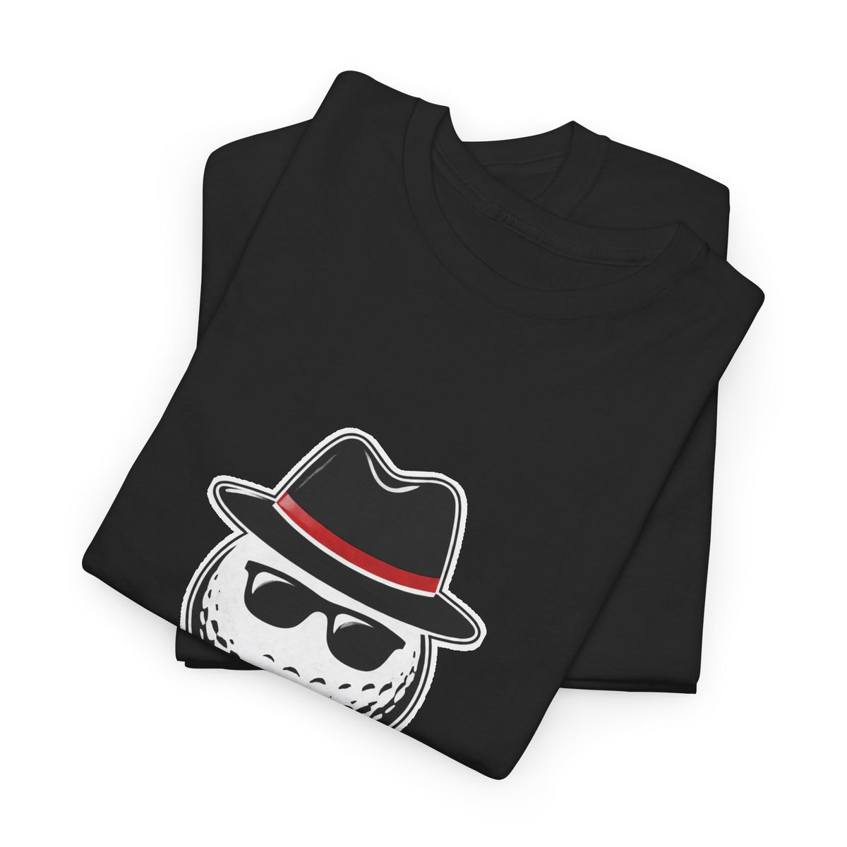 Secret Rounds Golf – Operation: Sneaky Links (Black Unisex Tee)