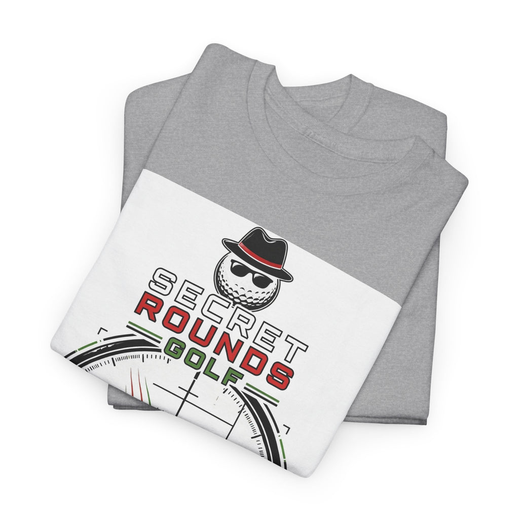 Secret Rounds Golf – Zero Witnesses (White Unisex Tee)