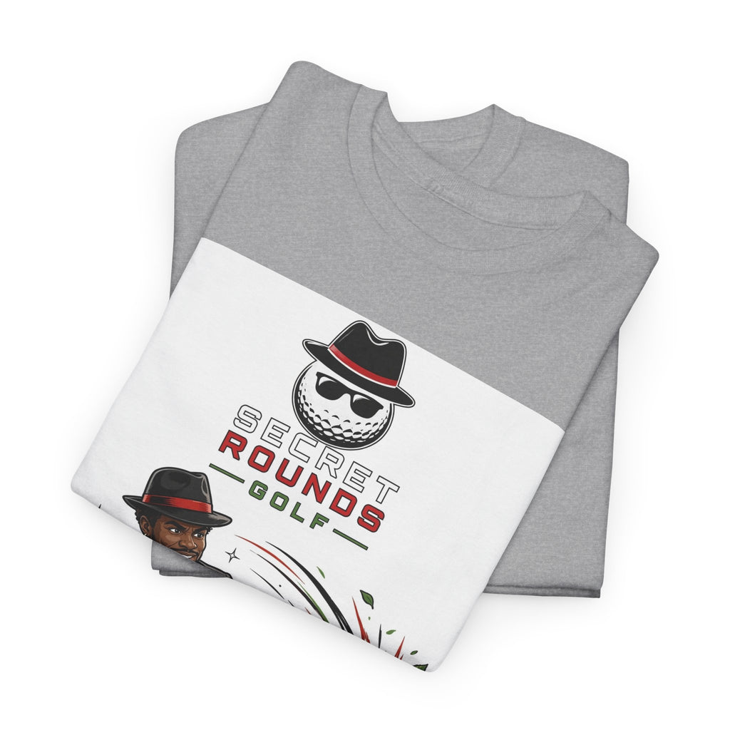 Secret Rounds Golf – License to Shank AA Edition (White Unisex Tee)