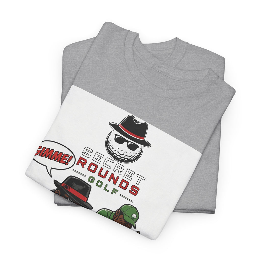 Secret Rounds Golf – Operation Gimme AA Edition (White Unisex Tee)