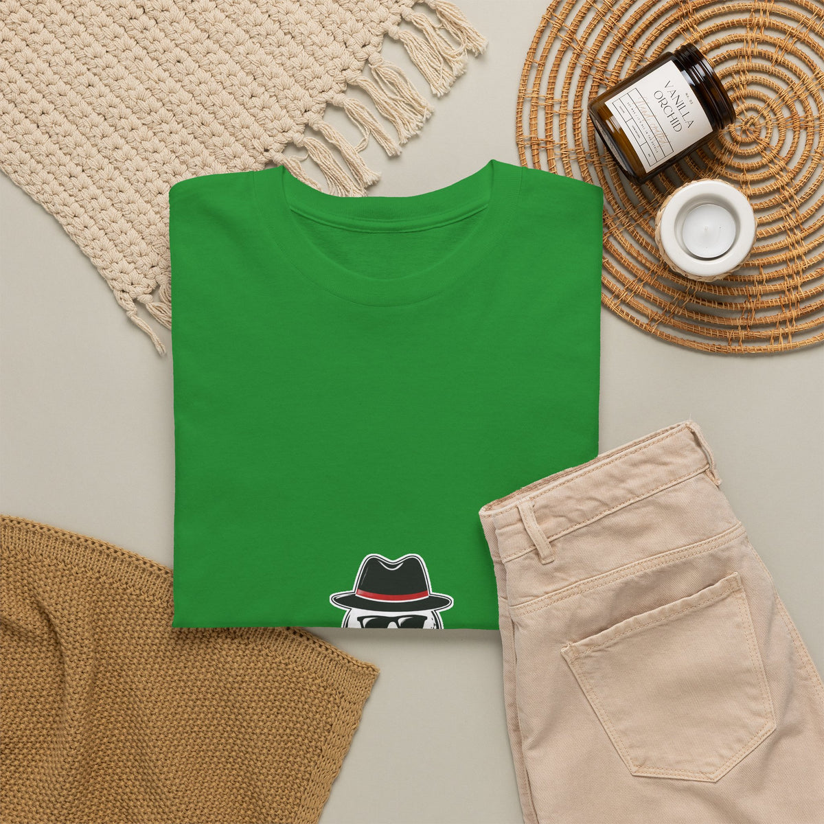 Secret Rounds Golf – Master Logo (White Unisex Tee)