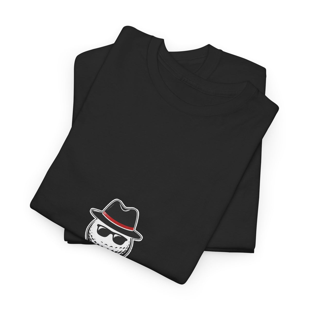 Secret Rounds Golf – License to Putt (Black Unisex Tee)