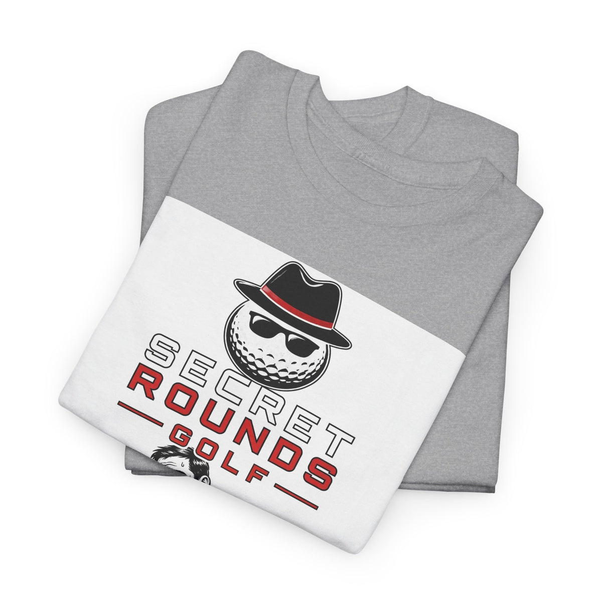 Secret Rounds Golf – License to Chill (White Unisex Tee)