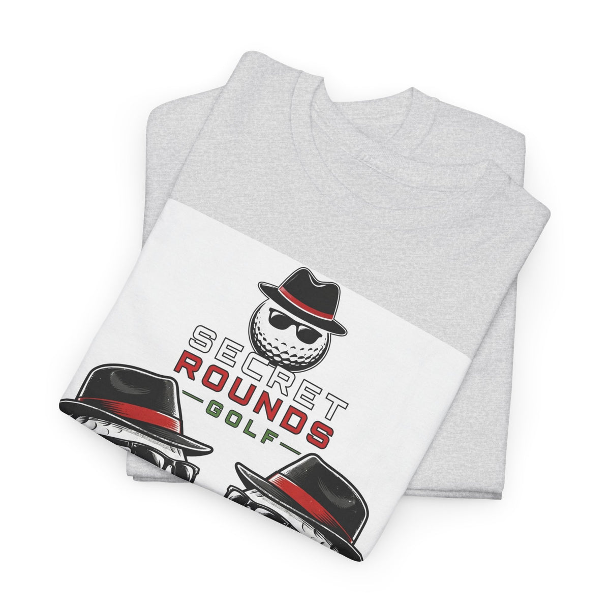 Secret Rounds Golf – Debrief (White Unisex Tee)