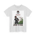 Secret Rounds Golf – License to Shank AA Edition (White Unisex Tee)