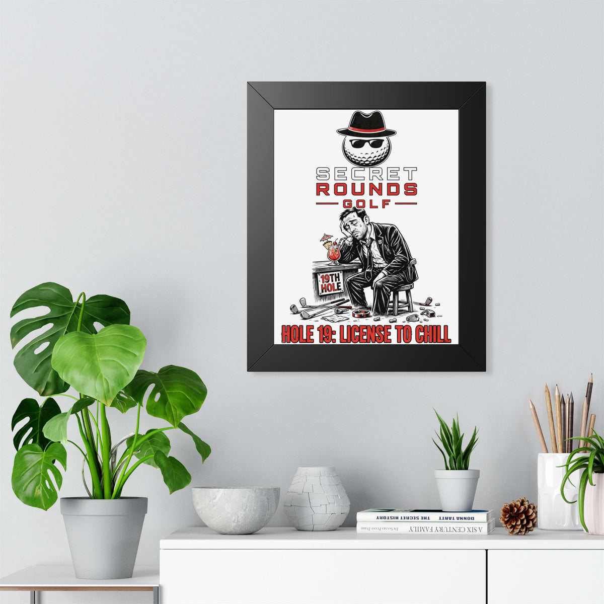 Framed Vertical Poster