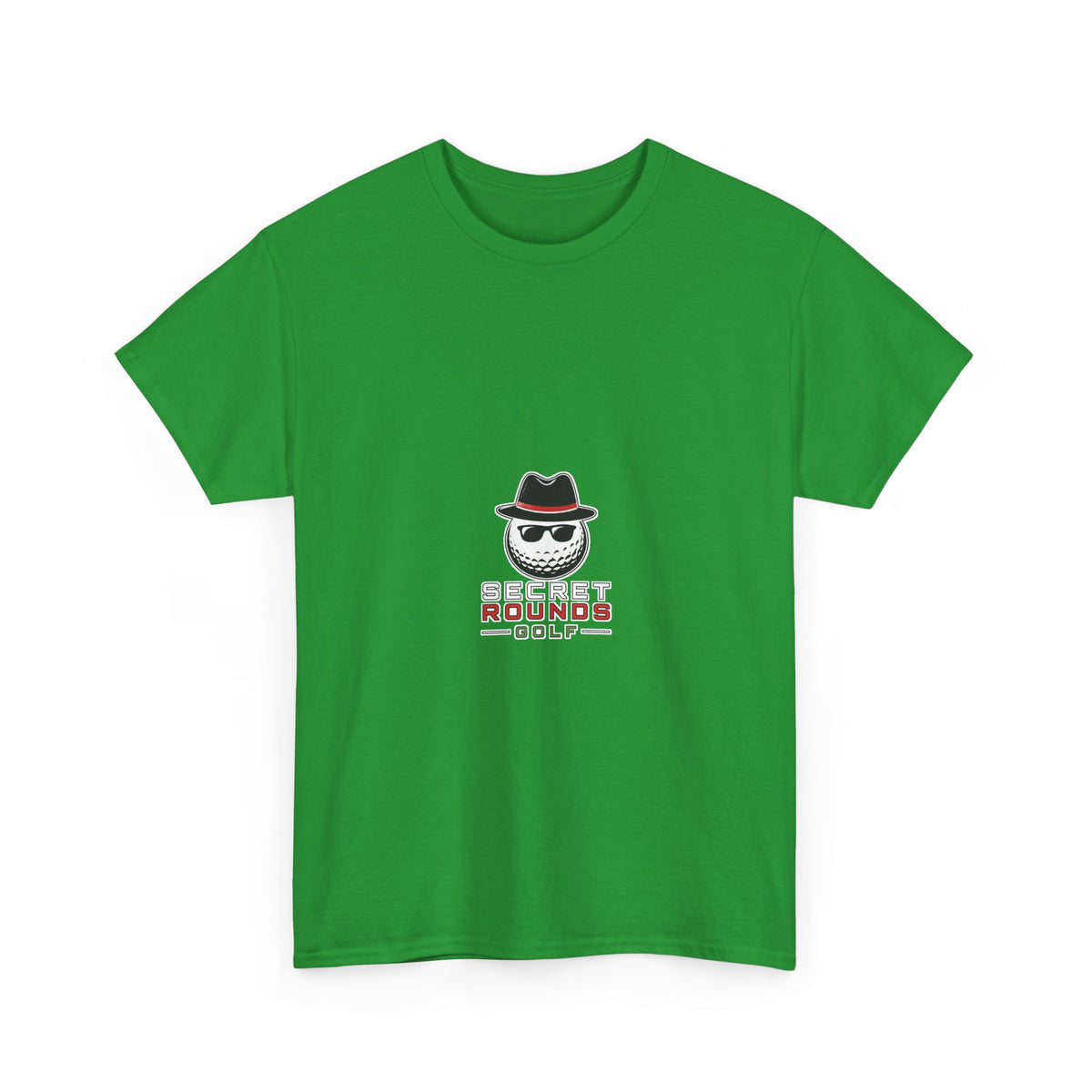 Secret Rounds Golf – Master Logo (White Unisex Tee)