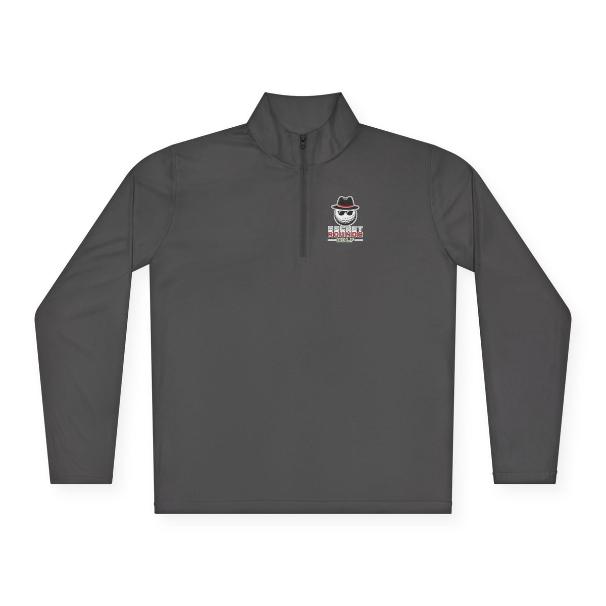Secret Rounds Golf Quarter-Zip Pullover — Master Logo