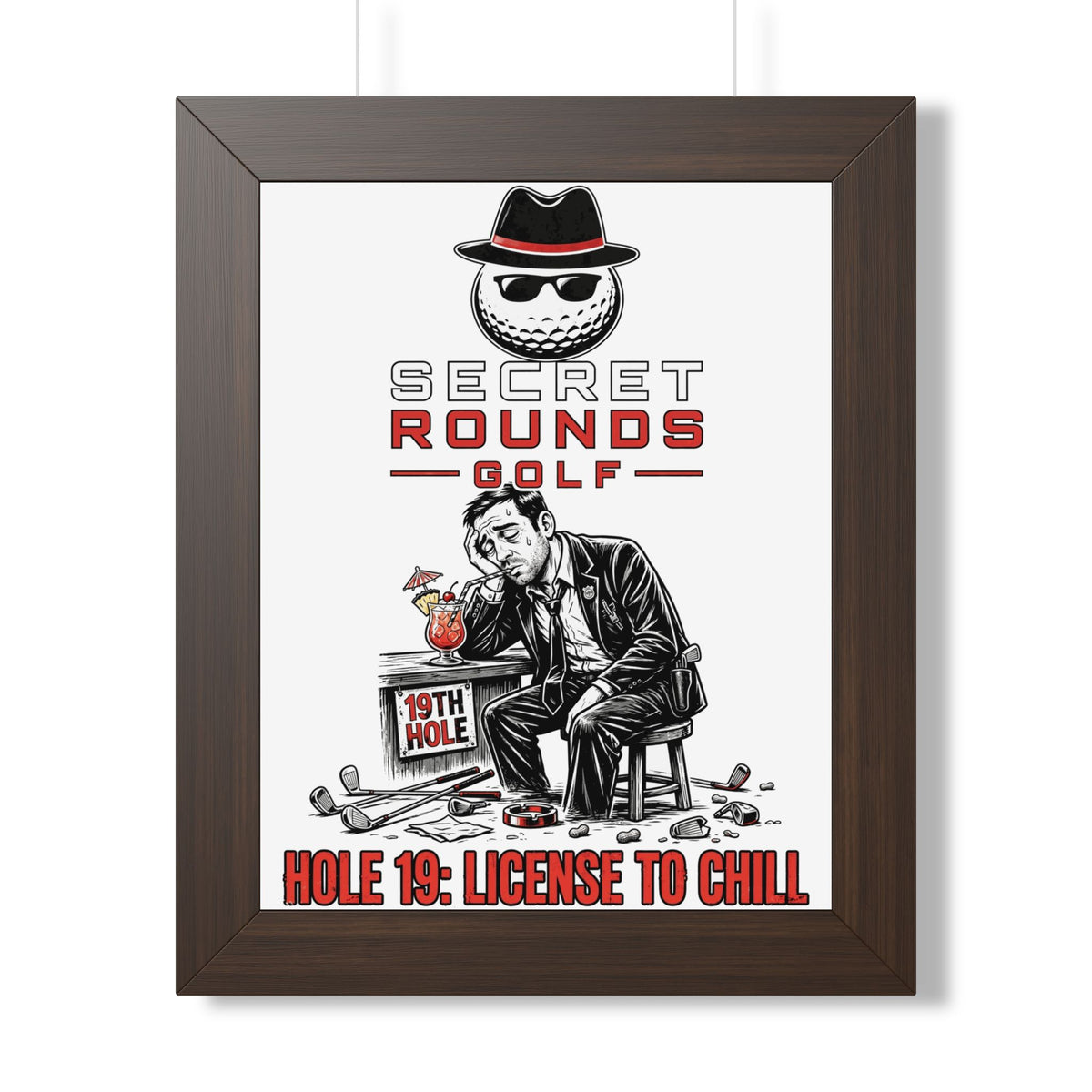 Framed Vertical Poster