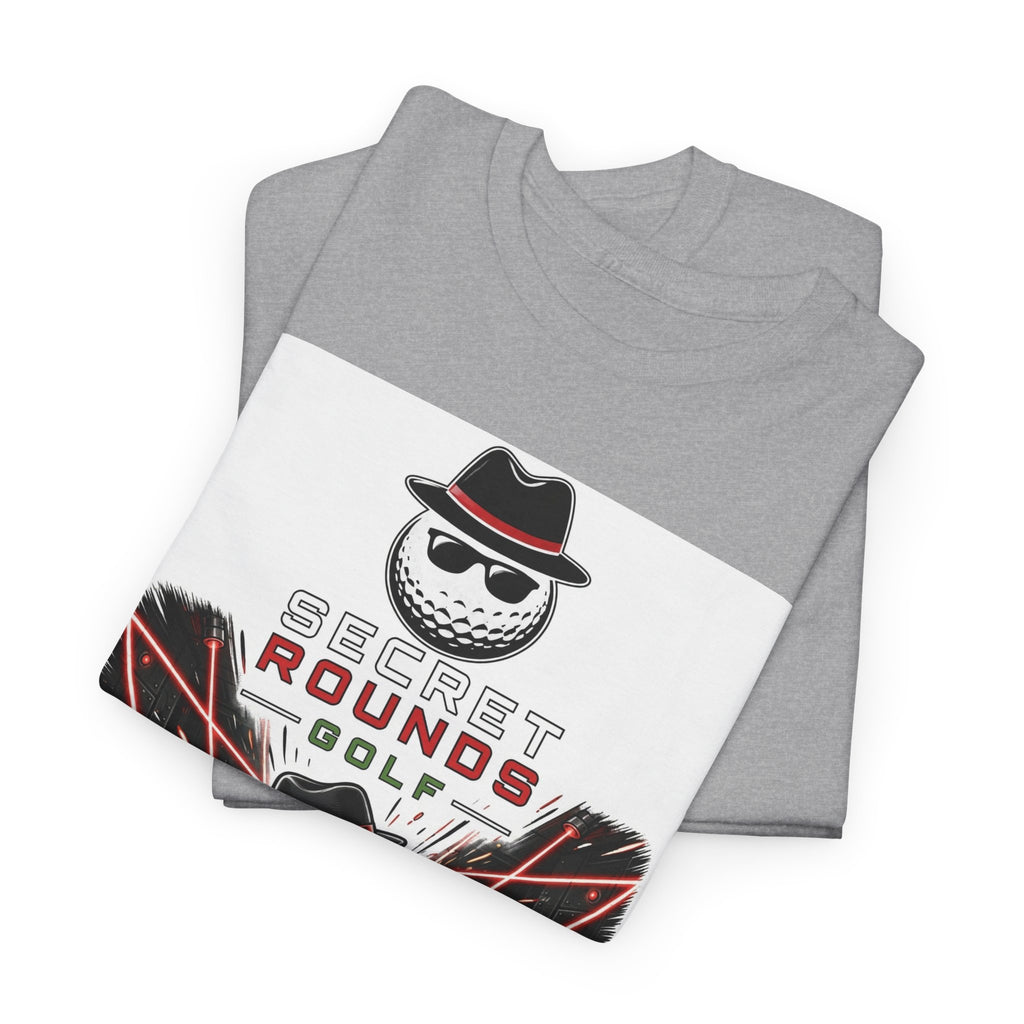 Secret Rounds Golf – The Ace Protocol (White Unisex Tee)