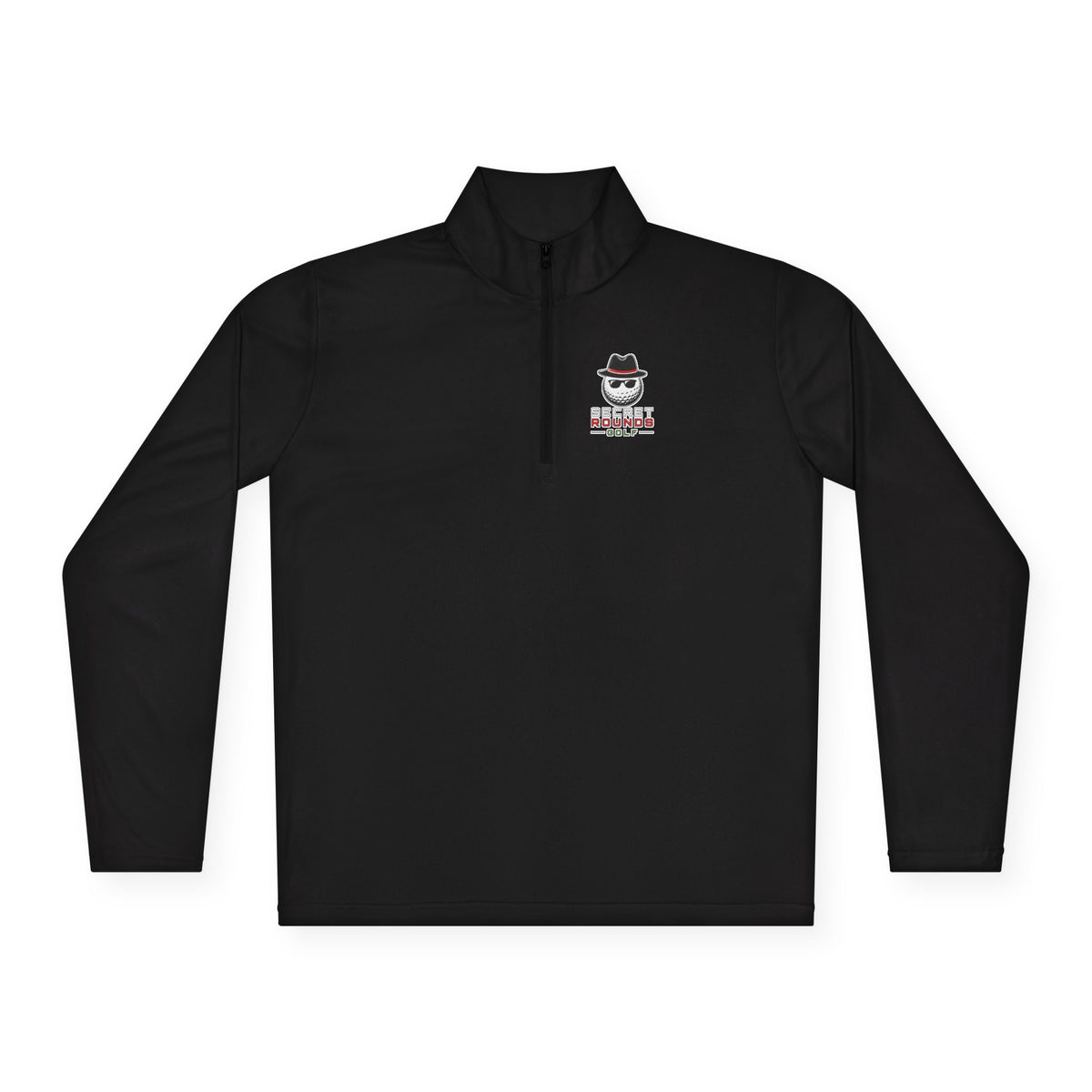 Secret Rounds Golf Quarter-Zip Pullover — Master Logo