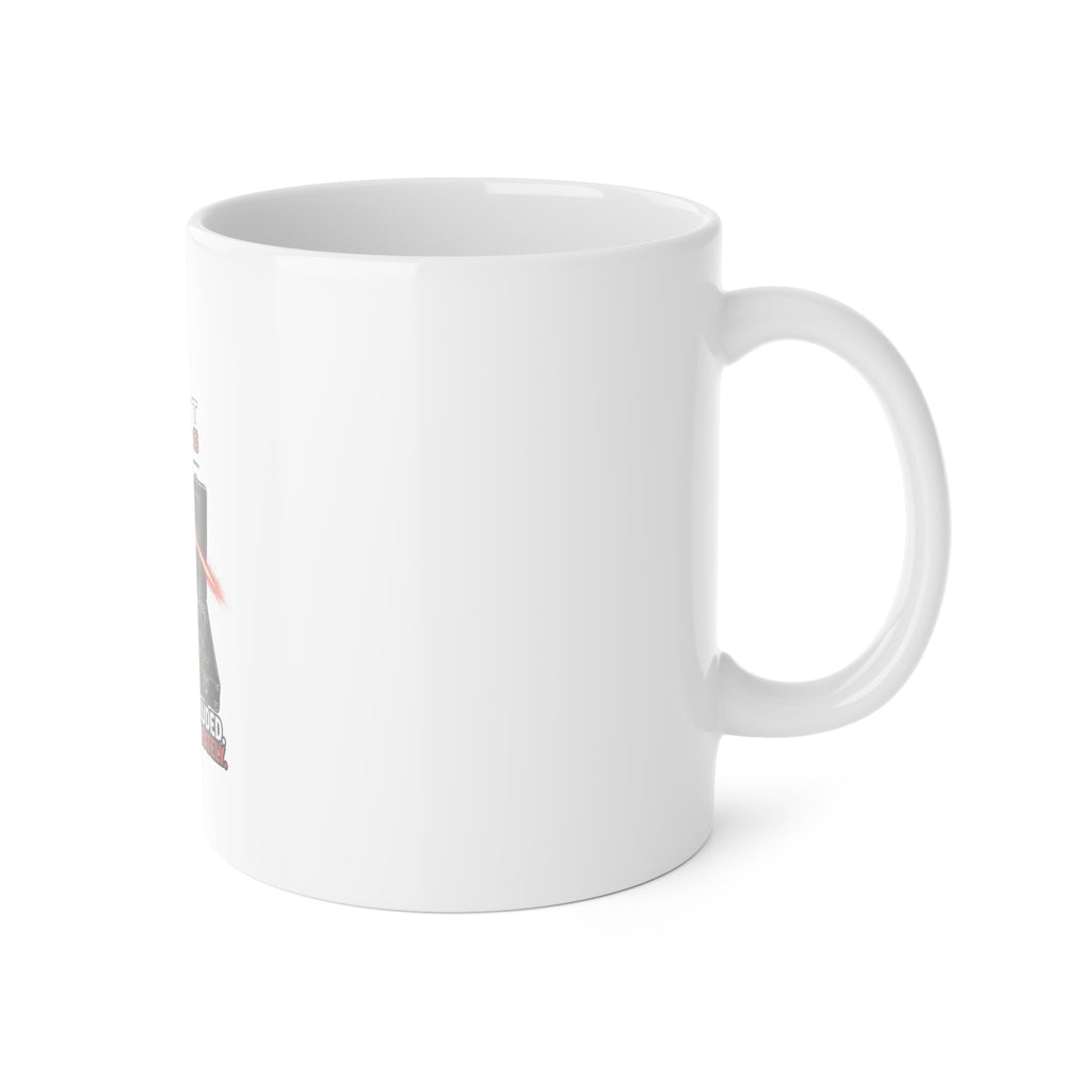 Secret Rounds Golf – Gadgets Included AA Edition (White Mug 11oz)