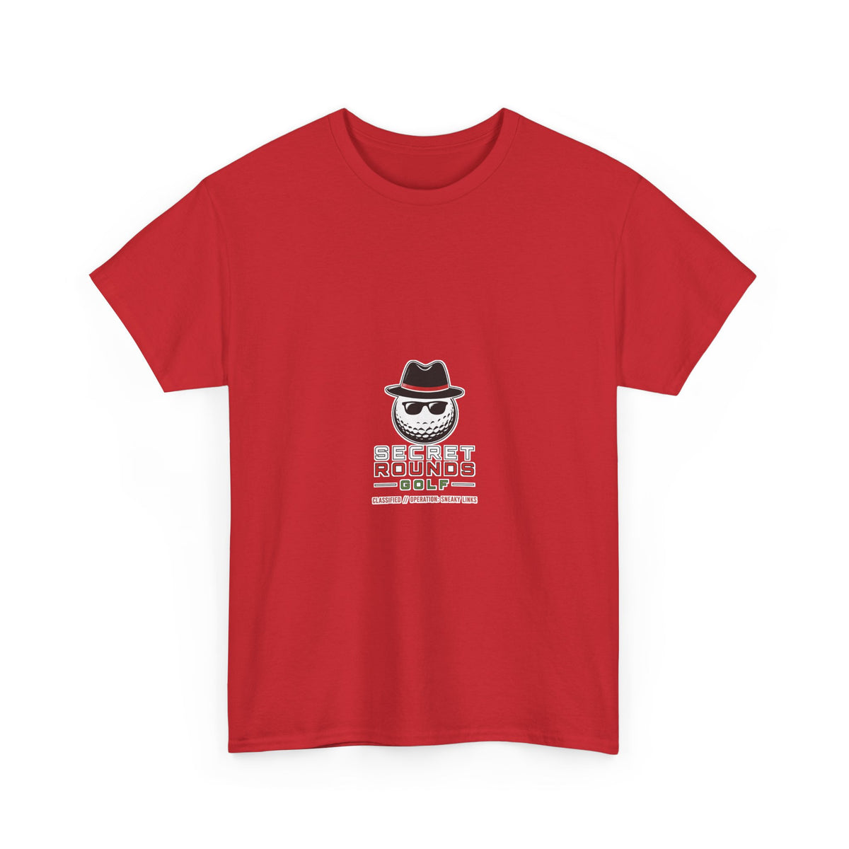 Secret Rounds Golf – Operation: Sneaky Links (Navy Unisex Tee)