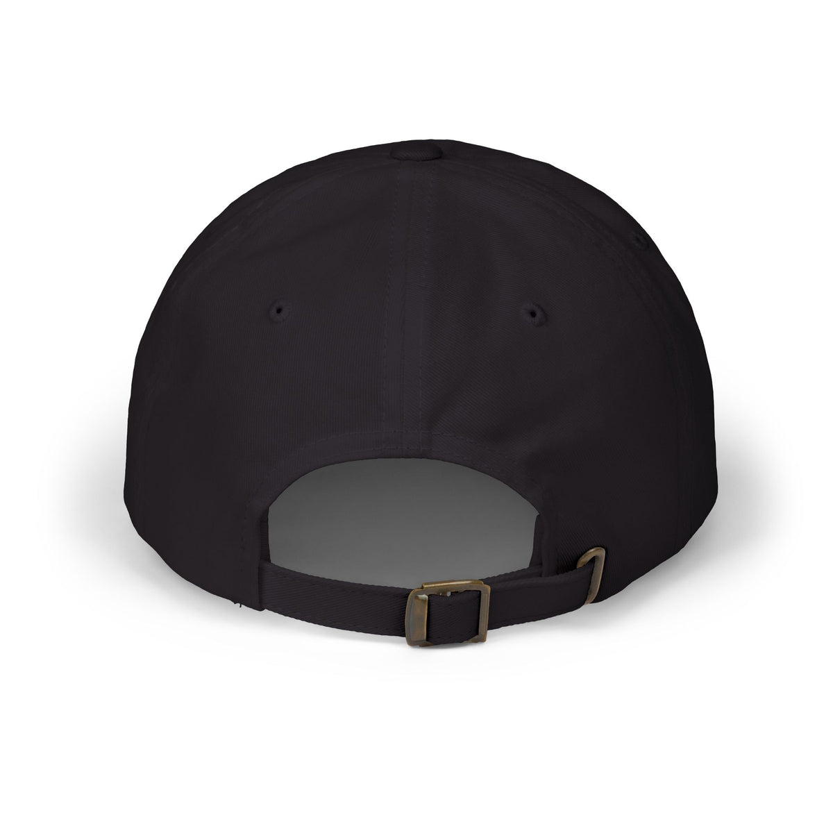 Secret Rounds Golf – Master Logo Embroidered Dad Cap (Black)