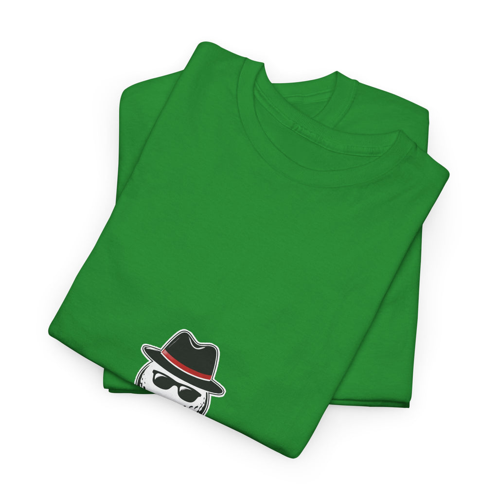 Secret Rounds Golf – Operation: Sneaky Links (White Unisex Tee)