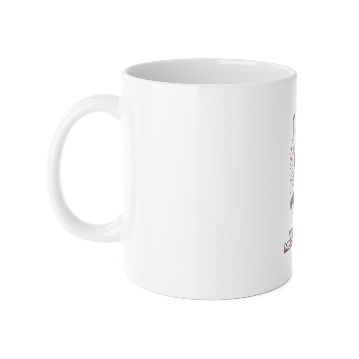 Secret Rounds Golf – Mission Accepted (White Mug 11oz)