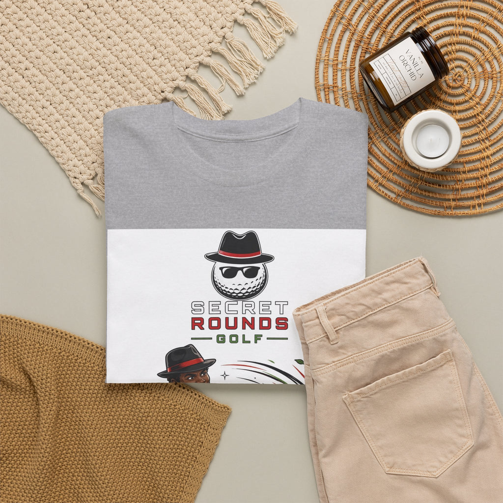 Secret Rounds Golf – License to Shank AA Edition (White Unisex Tee)