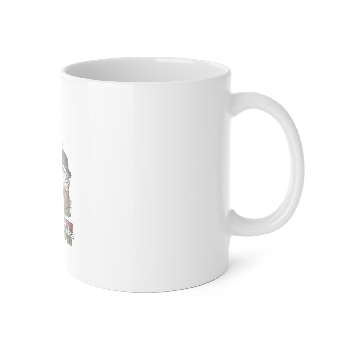 Secret Rounds Golf – Debrief (White Mug 11oz)
