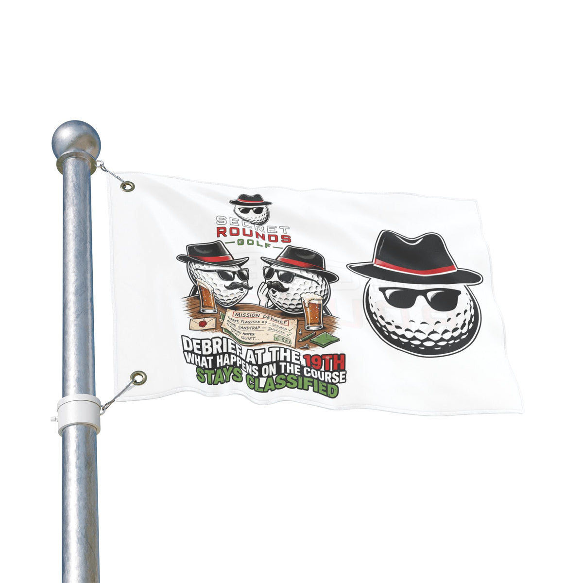 Double Sided Flag