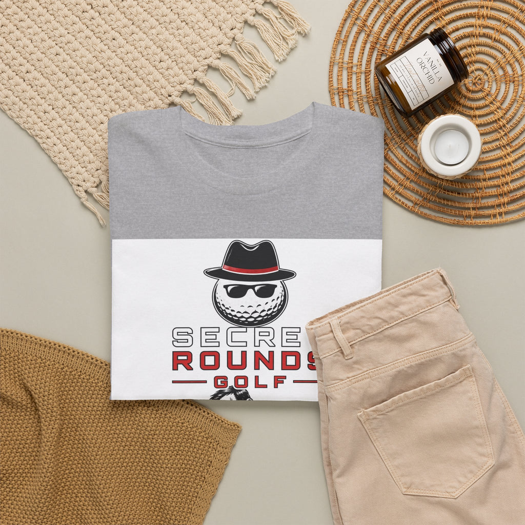 Secret Rounds Golf – License to Chill (White Unisex Tee)