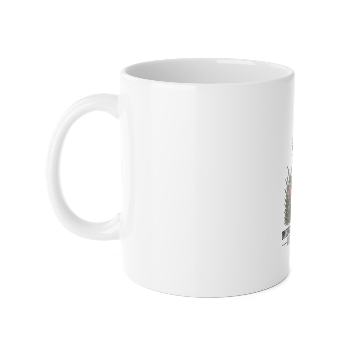 Secret Rounds Golf – Undercover in the Rough (White Mug 11oz)
