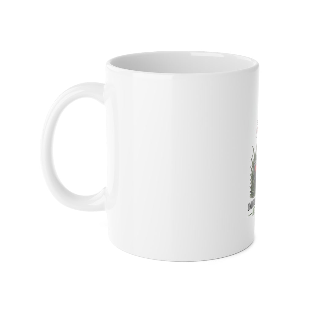 Secret Rounds Golf – Undercover in the Rough (White Mug 11oz)