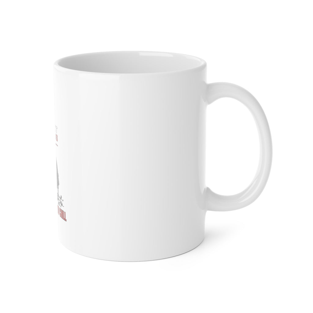 Secret Rounds Golf – License to Chill (White Mug 11oz)