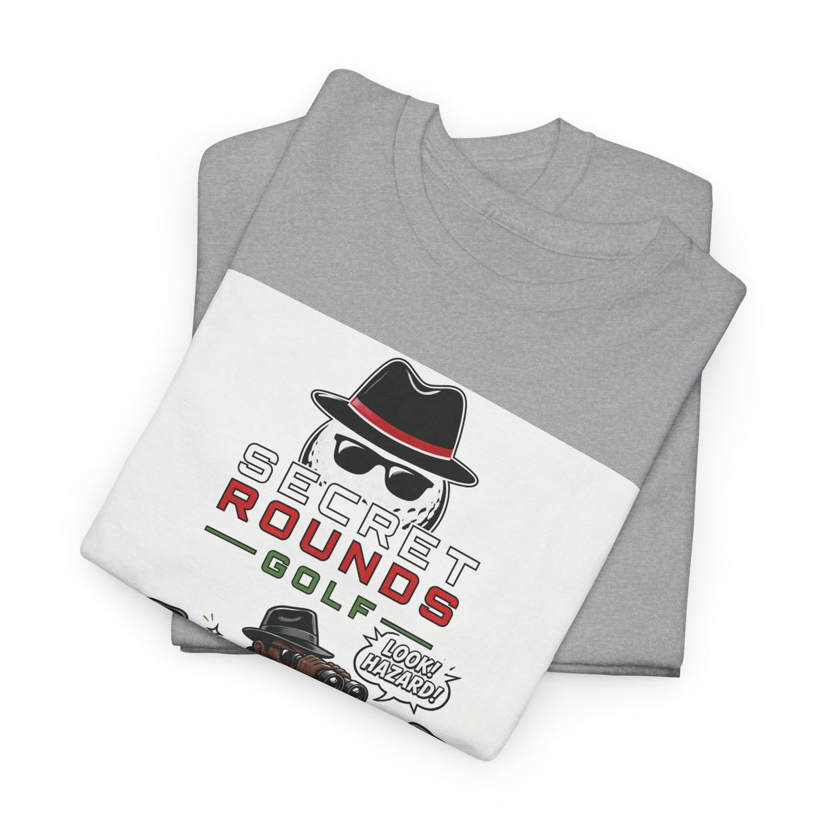Secret Rounds Golf – Worst Behavior AA Edition (White Unisex Tee)