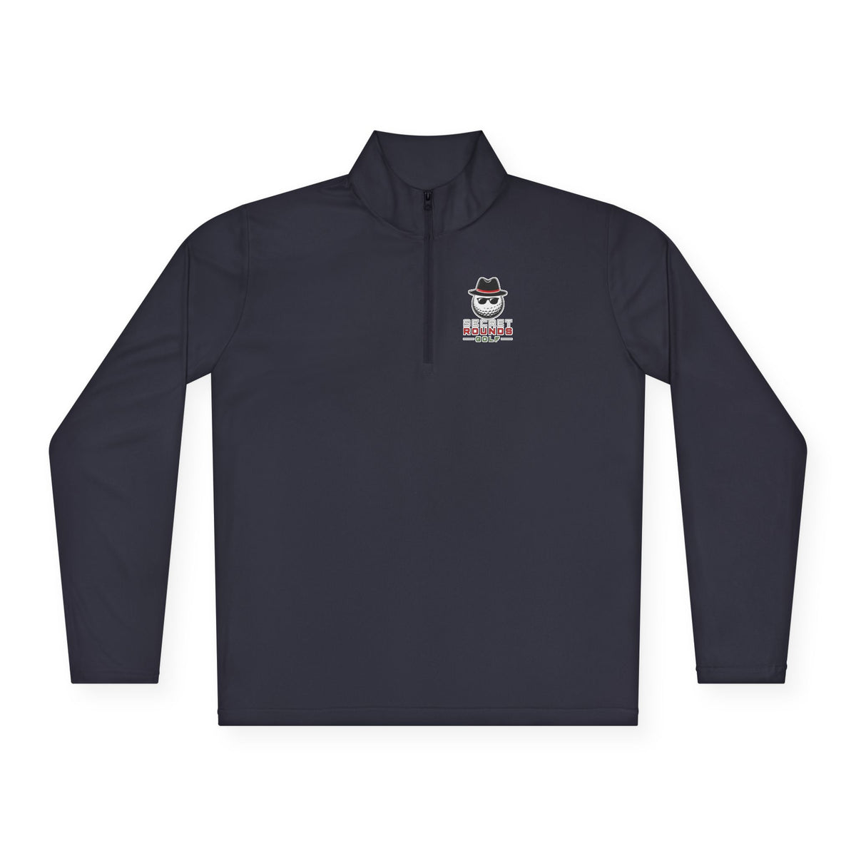 Secret Rounds Golf Quarter-Zip Pullover — Master Logo
