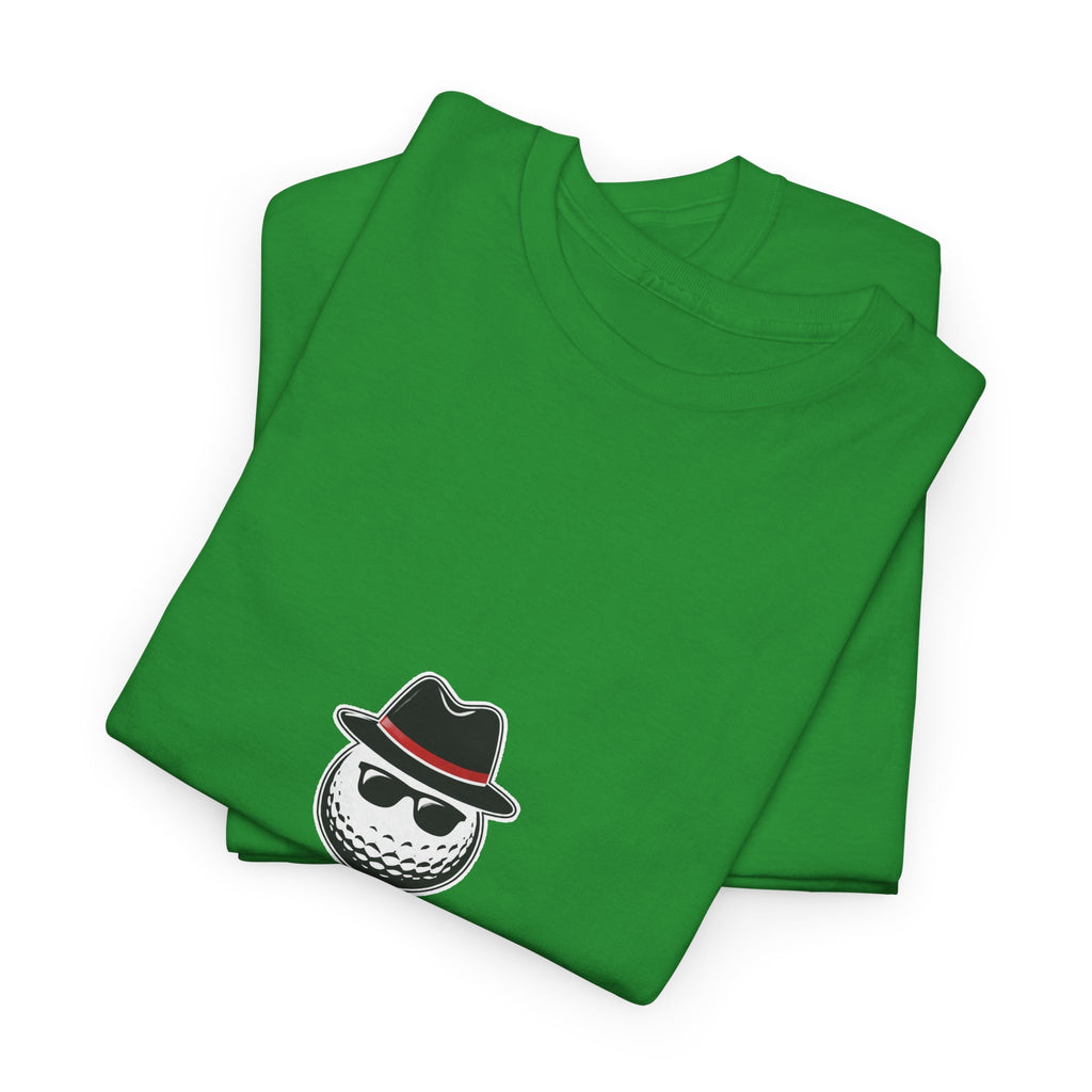 Secret Rounds Golf – Stealth Mode (Black Unisex Tee)
