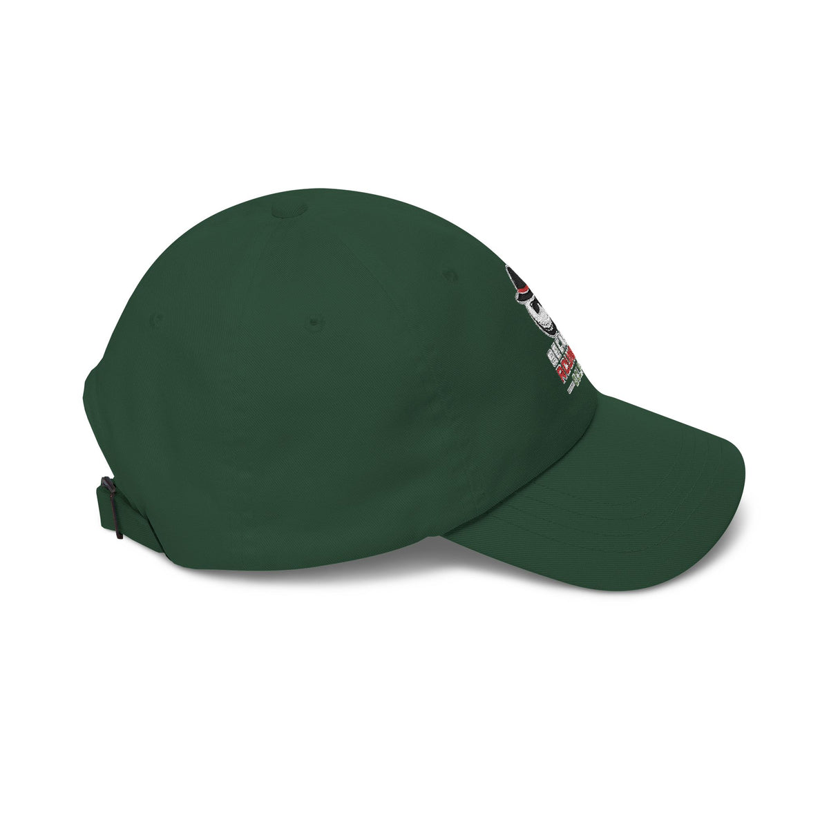 Secret Rounds Golf – Master Logo Embroidered Dad Cap (Black)