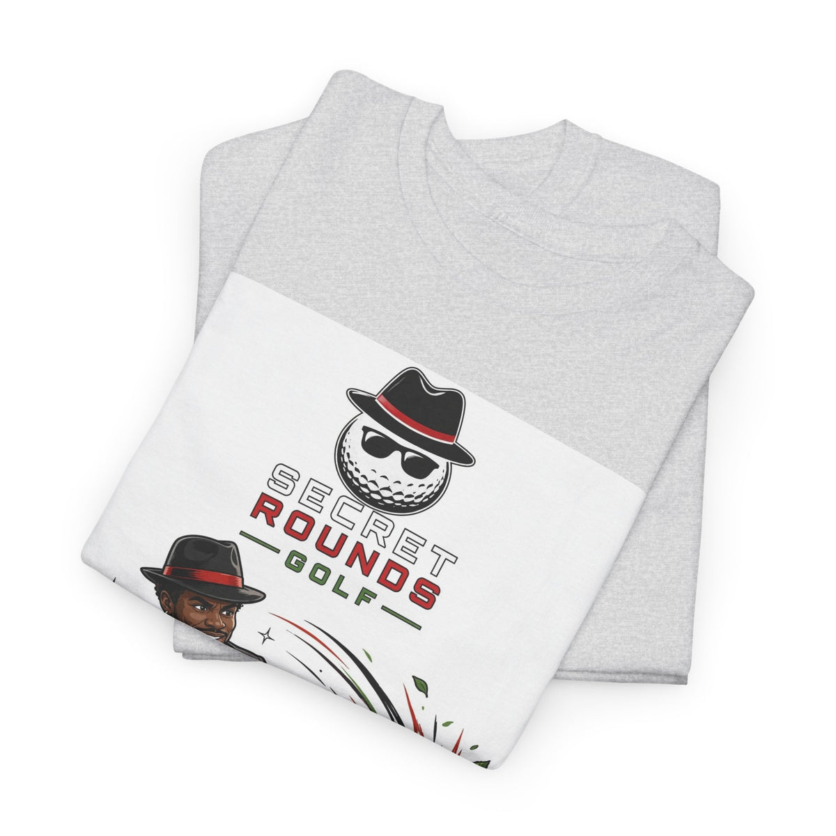 Secret Rounds Golf – License to Shank AA Edition (White Unisex Tee)