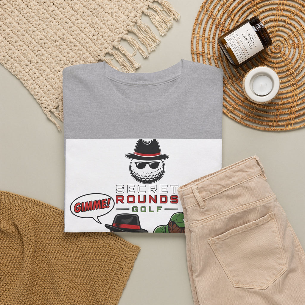 Secret Rounds Golf – Operation Gimme AA Edition (White Unisex Tee)