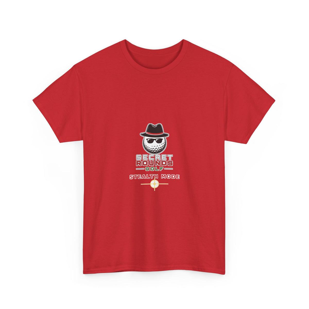 Secret Rounds Golf – Stealth Mode (Navy Unisex Tee)
