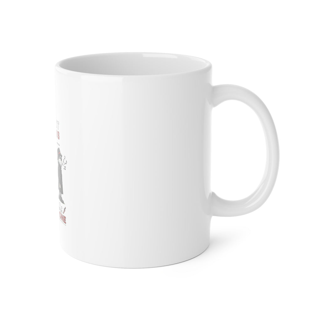 Secret Rounds Golf – Trust No One (White Mug 11oz)