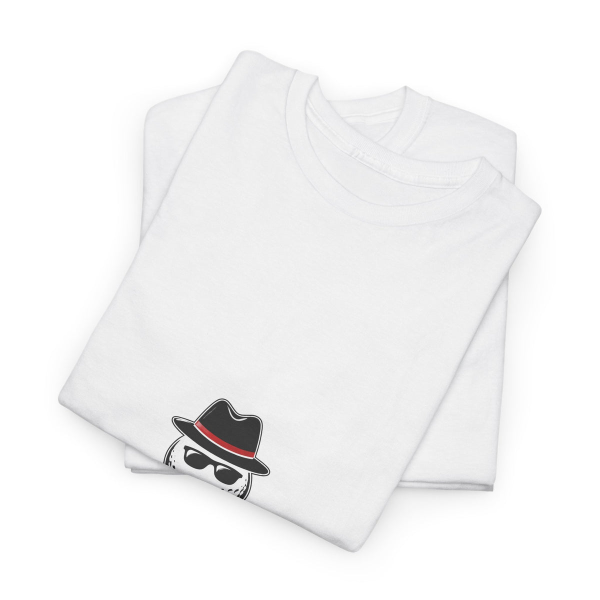 Secret Rounds Golf – Operation: Sneaky Links (White Unisex Tee)