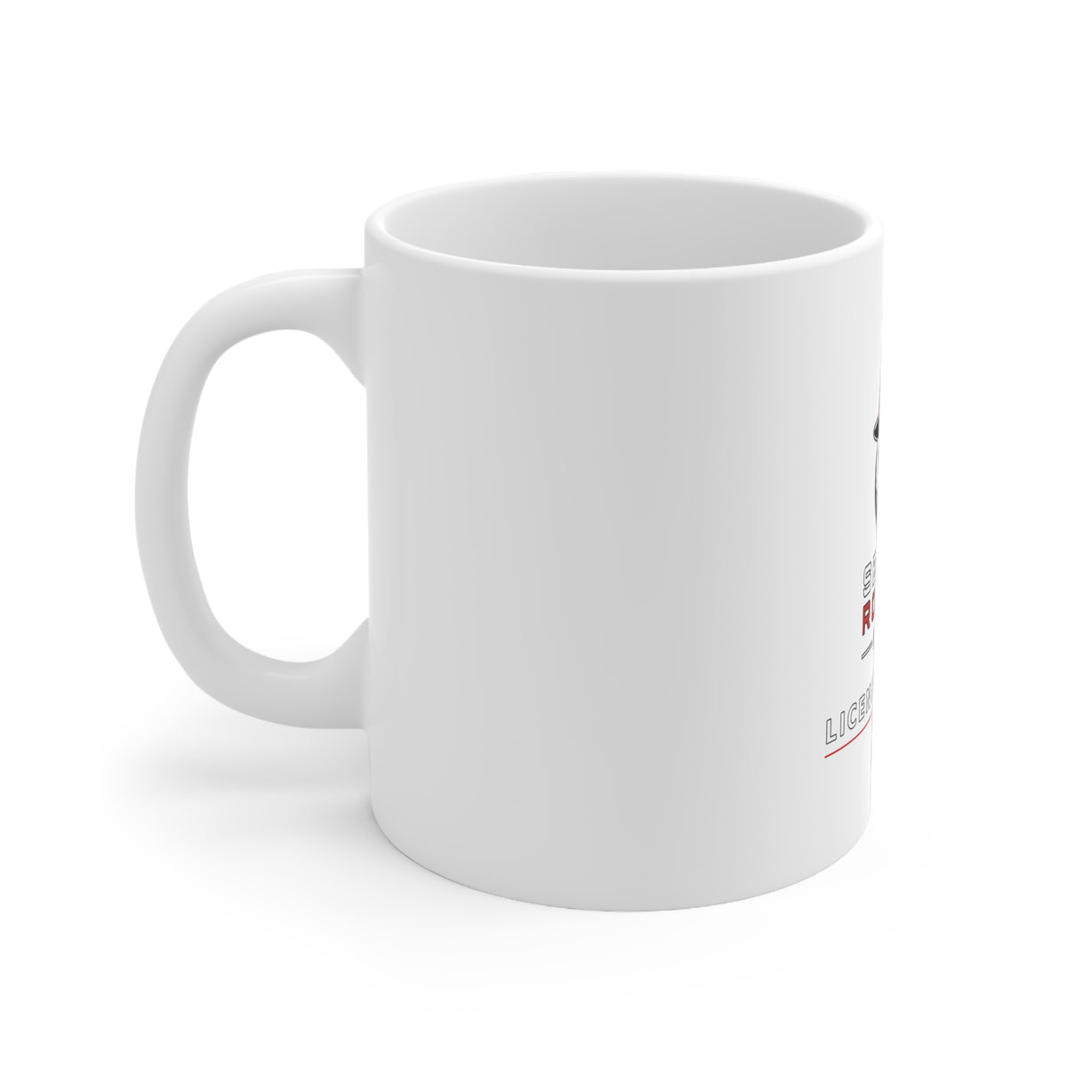 White Ceramic Mug, 11oz