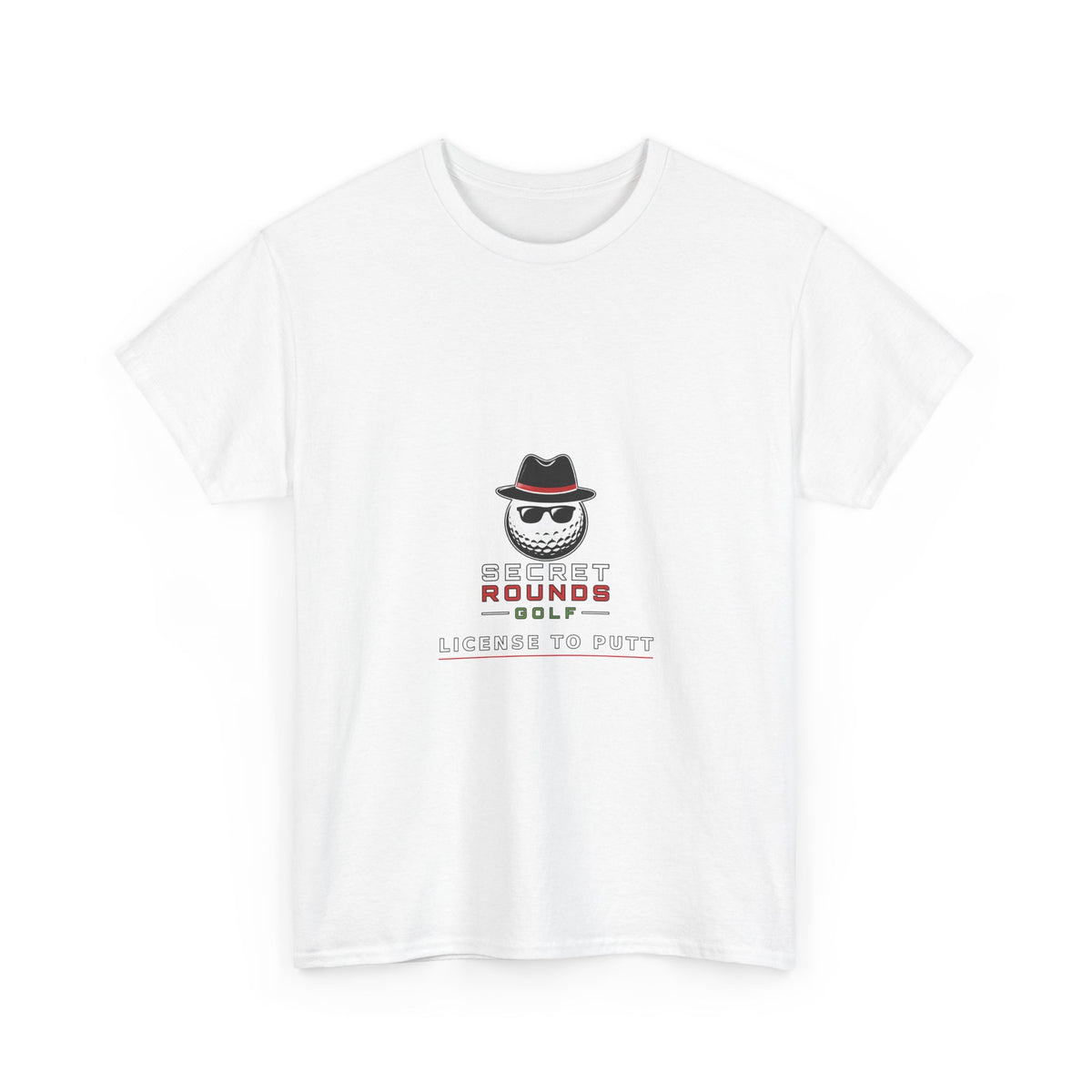 Secret Rounds Golf – License to Putt (Irish Green Unisex Tee)