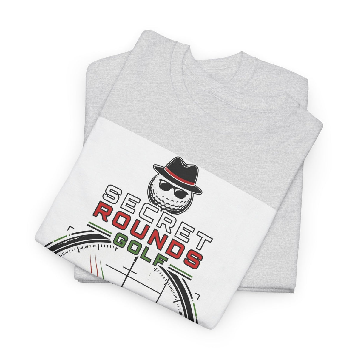 Secret Rounds Golf – Zero Witnesses (White Unisex Tee)