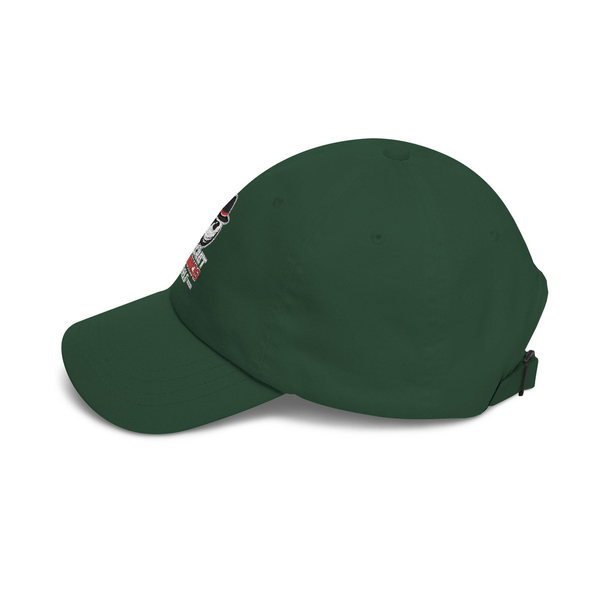 Secret Rounds Golf – Master Logo Embroidered Dad Cap (Black)