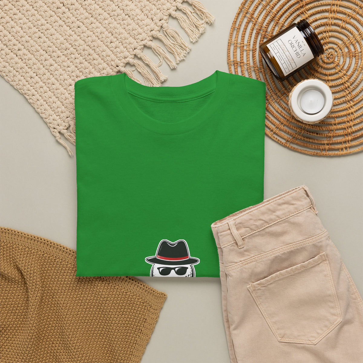 Secret Rounds Golf – Operation: Sneaky Links (White Unisex Tee)