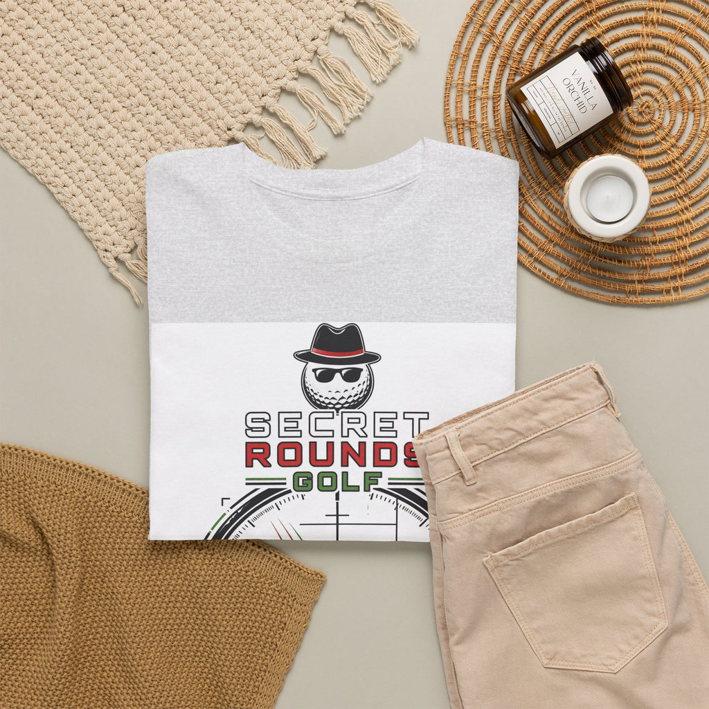 Secret Rounds Golf – Zero Witnesses (White Unisex Tee)