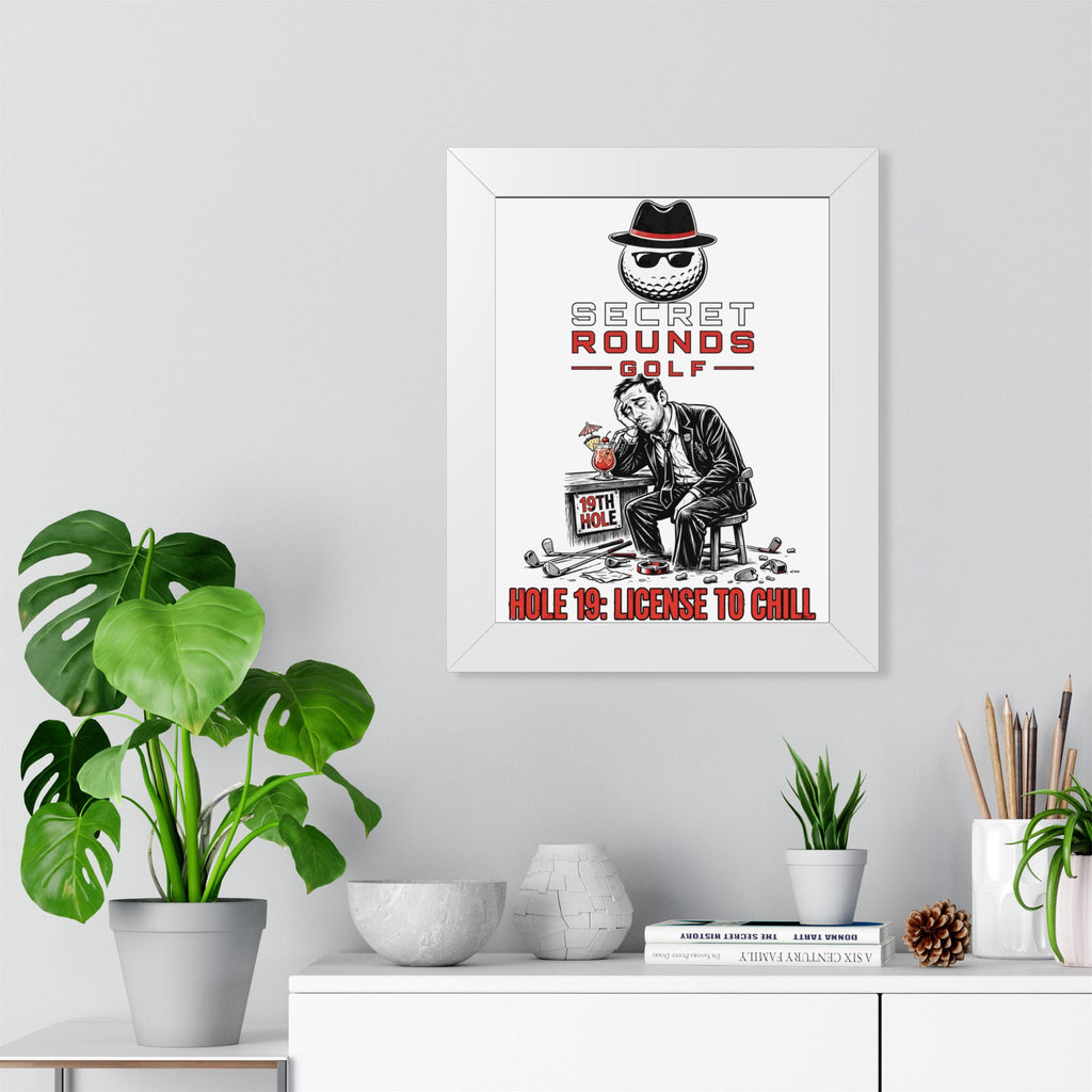 Framed Vertical Poster