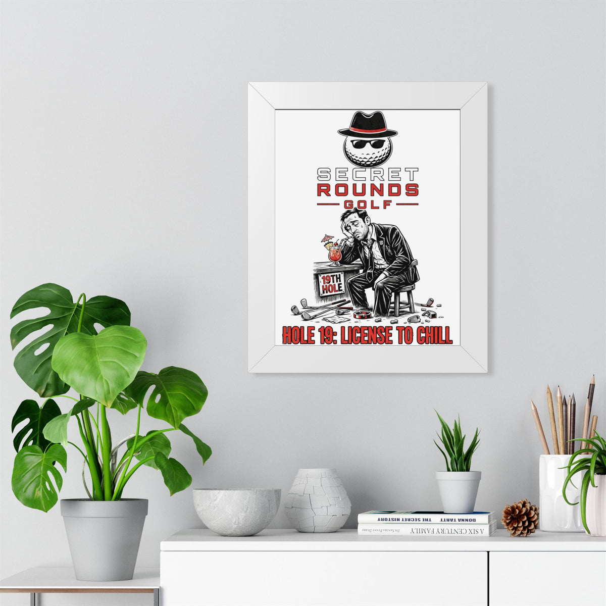 Framed Vertical Poster