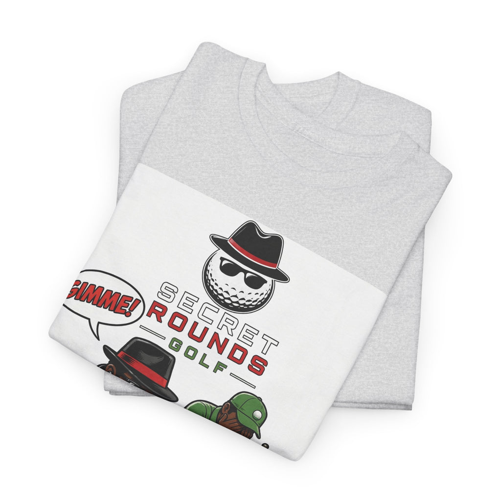 Secret Rounds Golf – Operation Gimme AA Edition (White Unisex Tee)