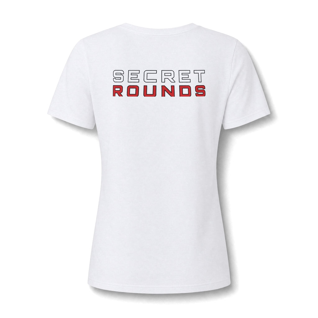 Women's Relaxed Heather CVC V-Neck Tee