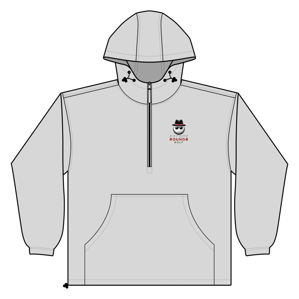 Secret Rounds Golf Windbreaker — Master Logo
