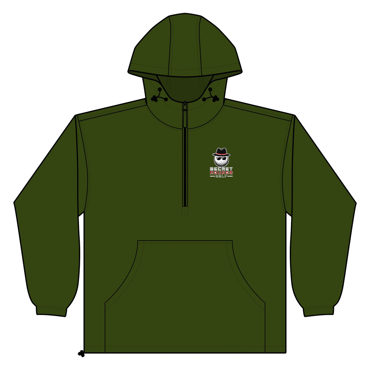 Secret Rounds Golf Windbreaker — Master Logo